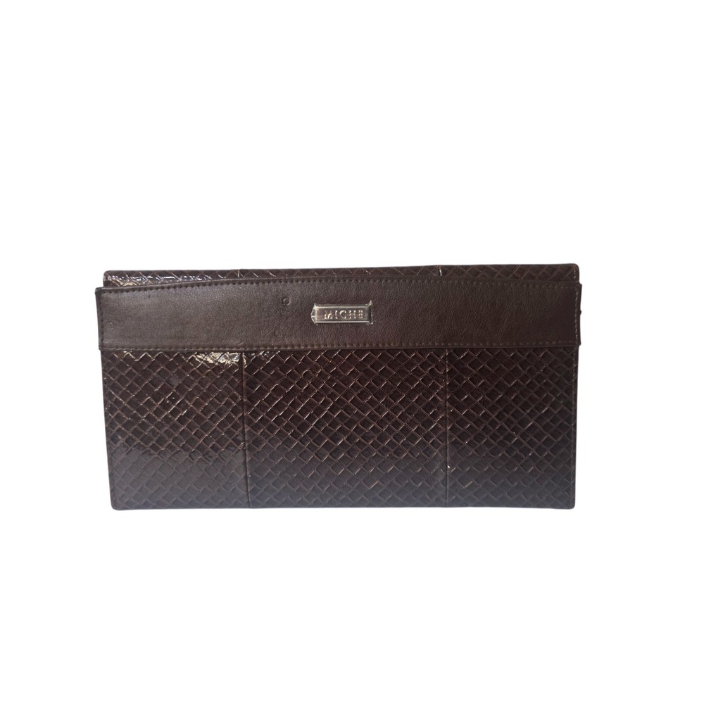 Miche Bag Tammy Classic Brown Diamond Textured‎ Faux Leather Shell Only
